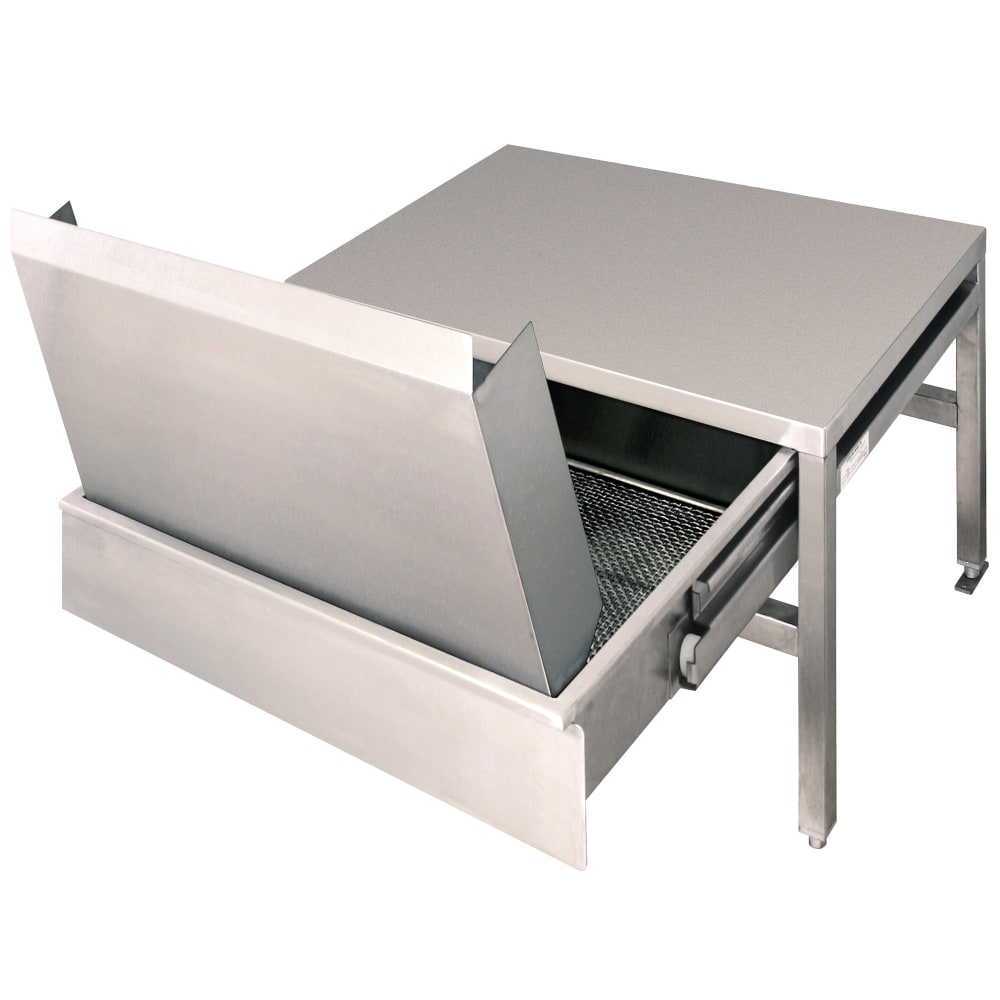 109-ST28 28" x 26" Stationary Equipment Stand for Single Kettle Models, Open Base
