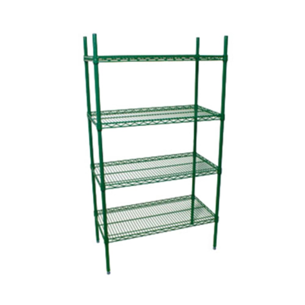 パックマンGALVANIZED SHELF DOUBLE 1430 Winco VEX-1430 Epoxy Coated Wire Shelf - 30