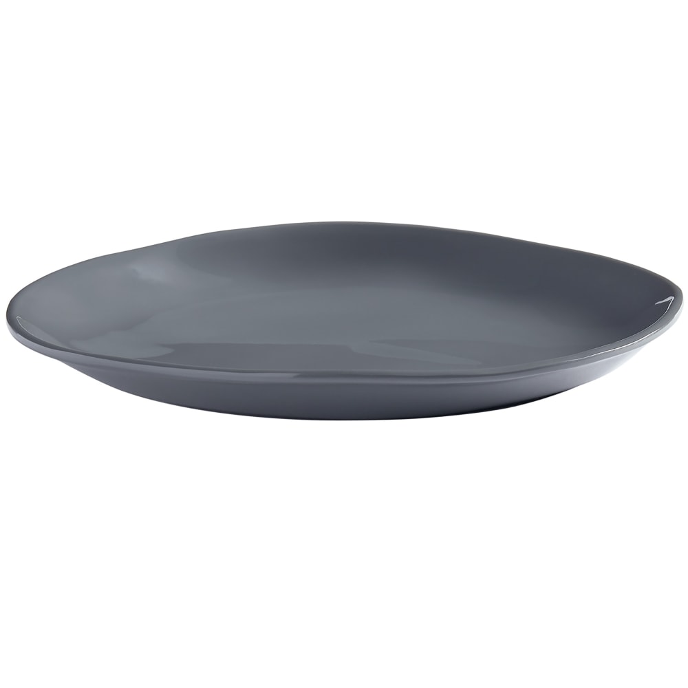 166-CP7ST 7 1/2" Round Melamine Dinner Plate, Storm