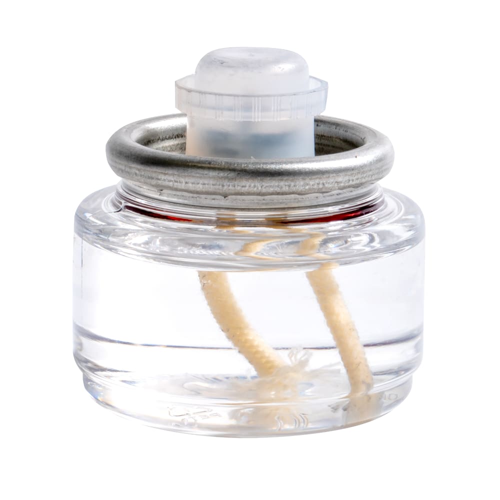 461-HD8180 Liquid Tealight Disposable Fuel Cell, 8 hr, Clear Plastic, 180/Case