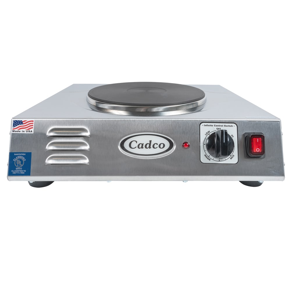 Cadco CSR-3T(220) Portable Hot Plate, Countertop, Electric