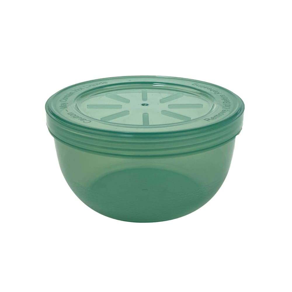 GET EC-23-1-JA 14 oz Side Dish/Soup Container w/ Lid - Polypropylene, Jade