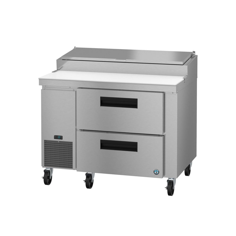 440-PR46BD2 46" Steelheart Pizza Prep Table w/ Refrigerated Base, 115v