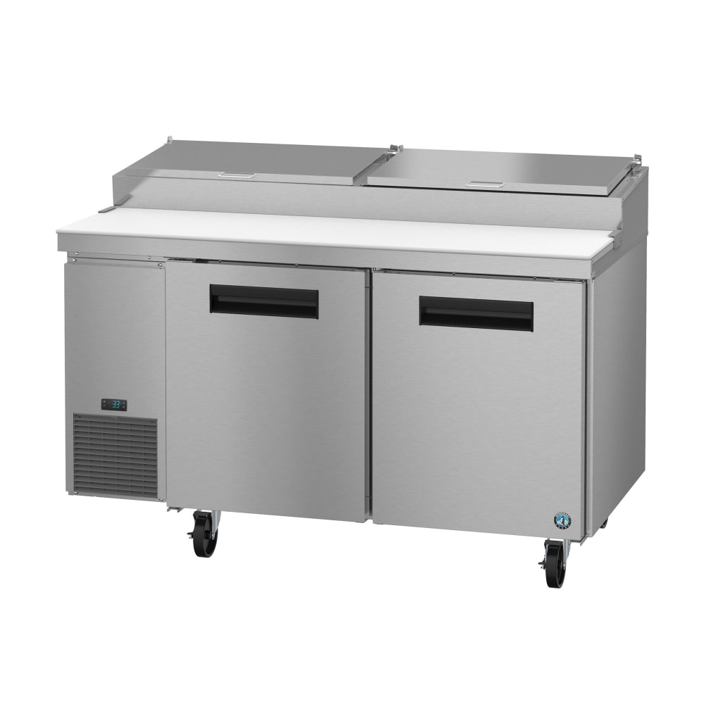 440-PR60B 60" Steelheart Pizza Prep Table w/ Refrigerated Base, 115v