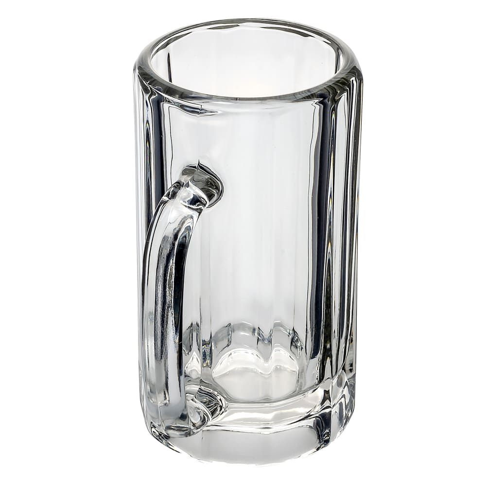 Libbey Panelled Coffee Mug 16 Oz Glass - Warm Beverage Optic Cups