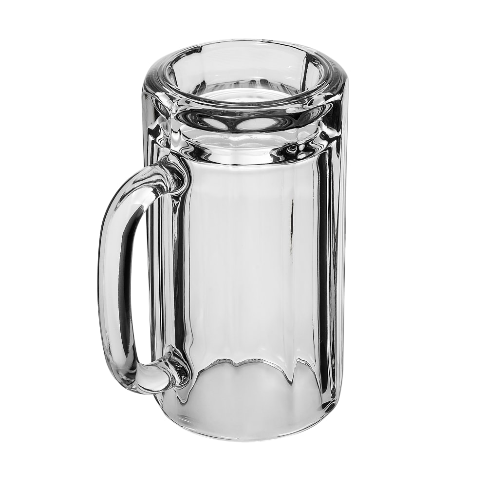 Libbey 16 Oz Paneled Glass Beer Mugs in Bulk (1 Dozen)