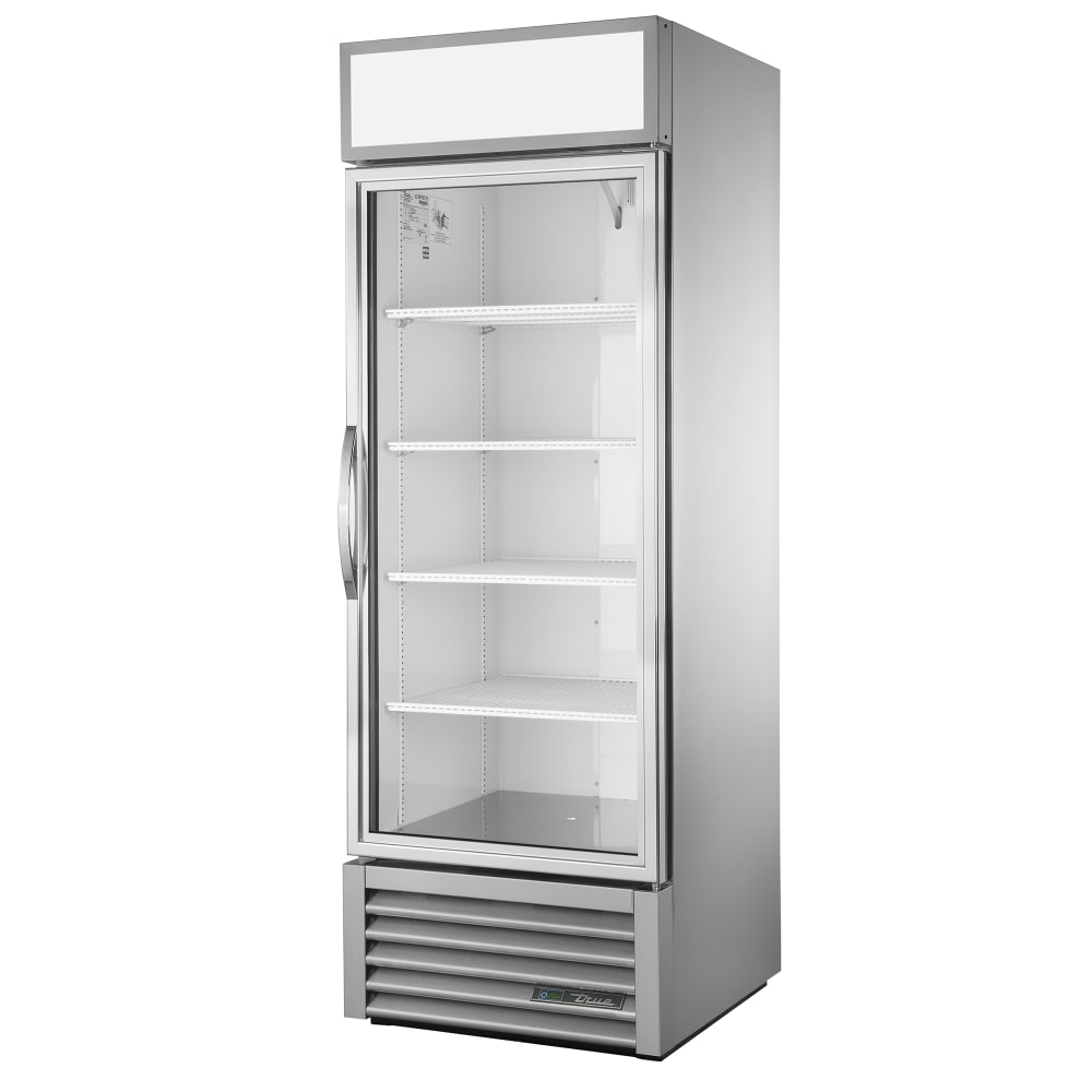 598-GDM23S 27" One Section Glass Door Merchandiser, (1) Right Hinge Door, 115v