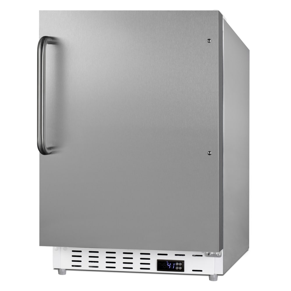 Summit ALR46WCSS 20" W Undercounter Refrigerator w/ (1) Section & (1) Door, 115v