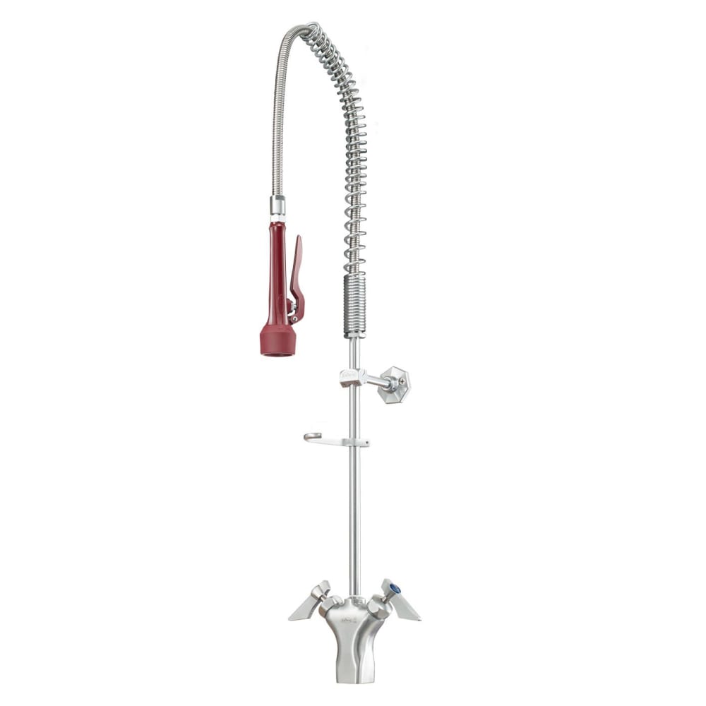 381-DX202 Deck Mount Pre Rinse Unit w/ 44" Hose - 1/2" NPT Male Inlet