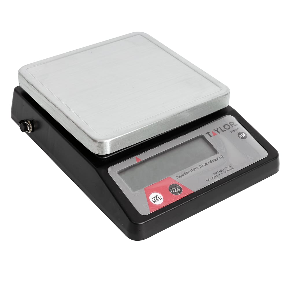 Taylor TE10FT Professional Compact Stainless Digital Scale 11 Lbs NEW