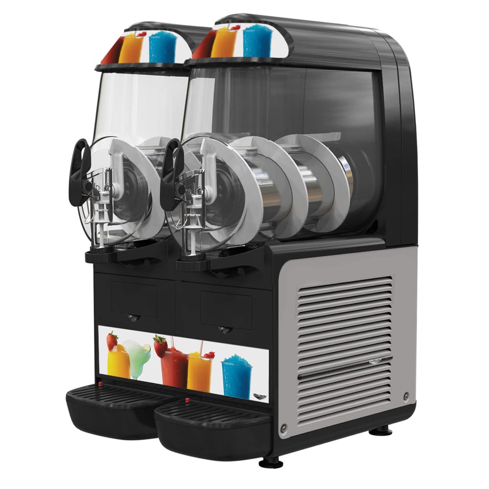 175-VCBF12837AF 15 1/2" Frozen Drink Machine w/ (2) 2 16/25 gal Bowls - 120v