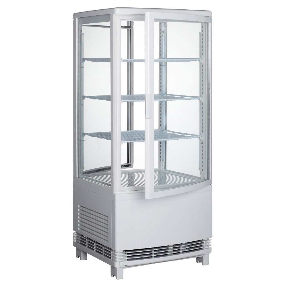 080-CRD1 17" Countertop Refrigerator w/ Pass Thru Access - Swing Door, White, 110-120v