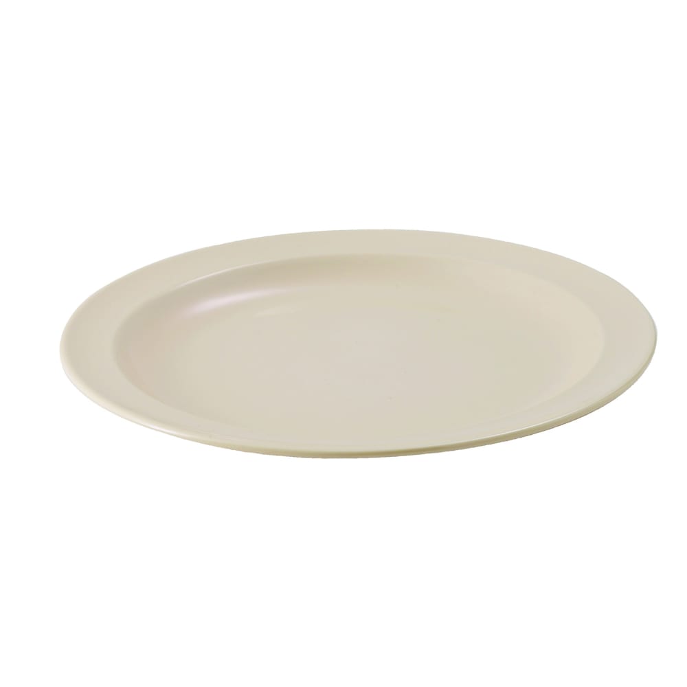 080-MMPR10 10" Round Melamine Dinner Plate, Tan
