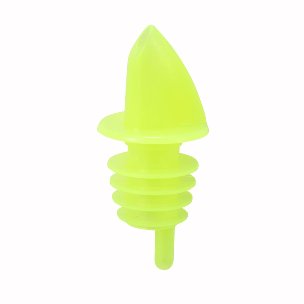 080-PPR2Y Free Flow Liquor Pourer, Yellow