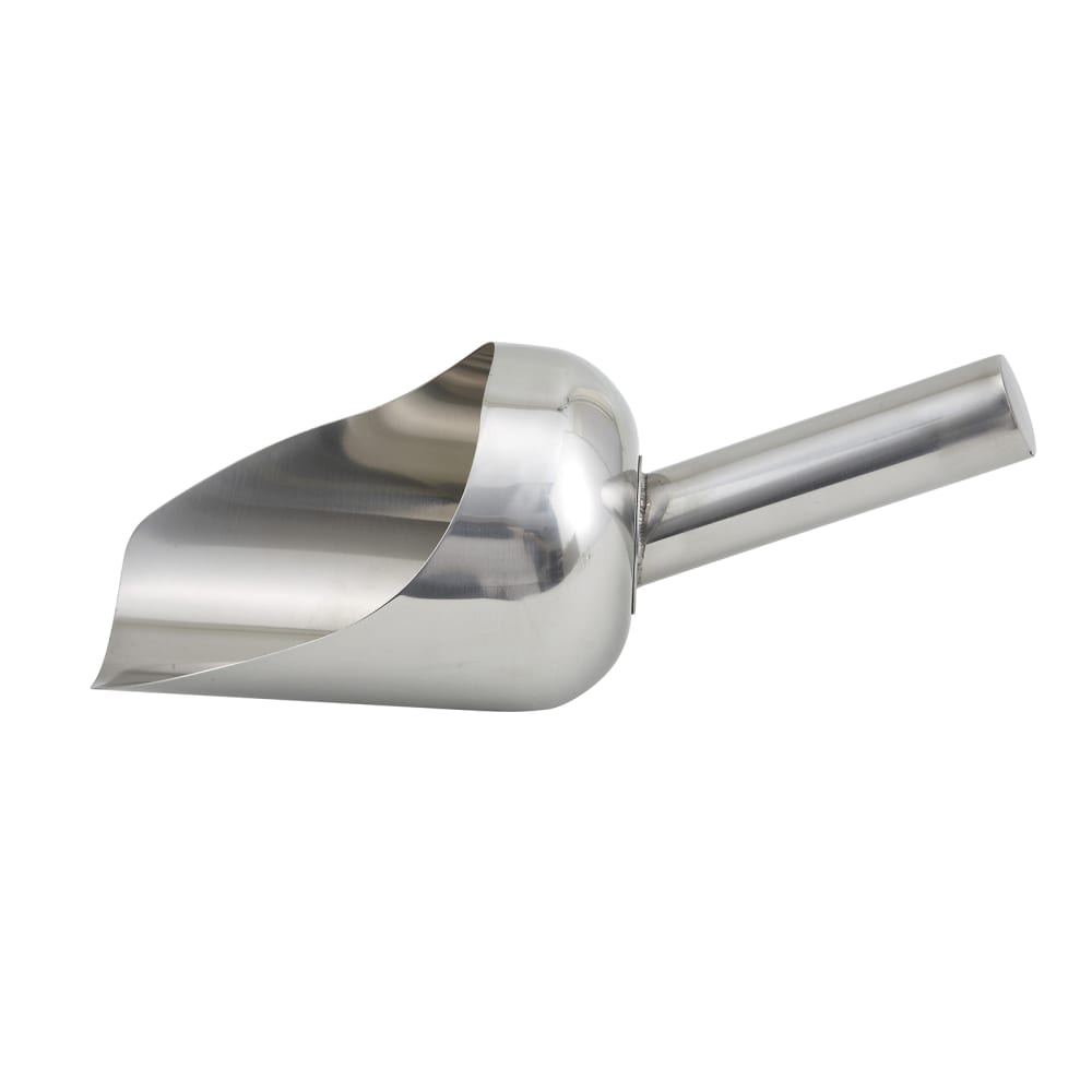 080-SSC2 1 qt Stainless Utility Scoop