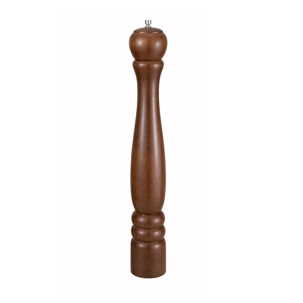 080-WPM18 18"H Pepper Mill - Rubberwood, Brown