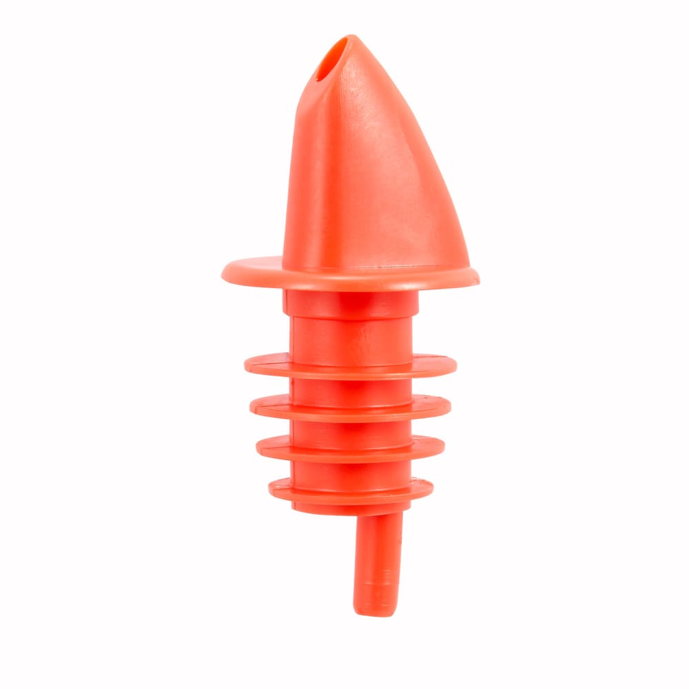 080-PPR2R Free Flow Liquor Pourer, Red