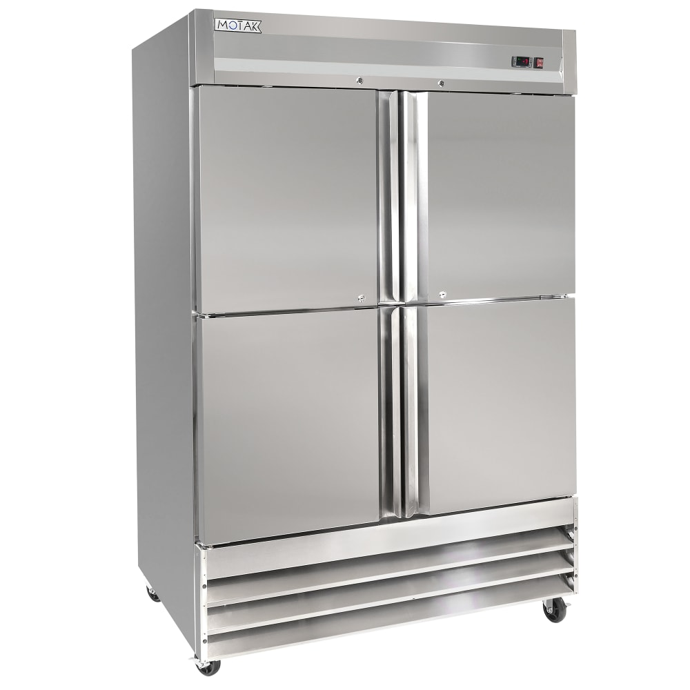 842-MSD4HDFBALX 54" Two Section Reach In Freezer, (4) Left/Right Hinge Solid Doors, 115v