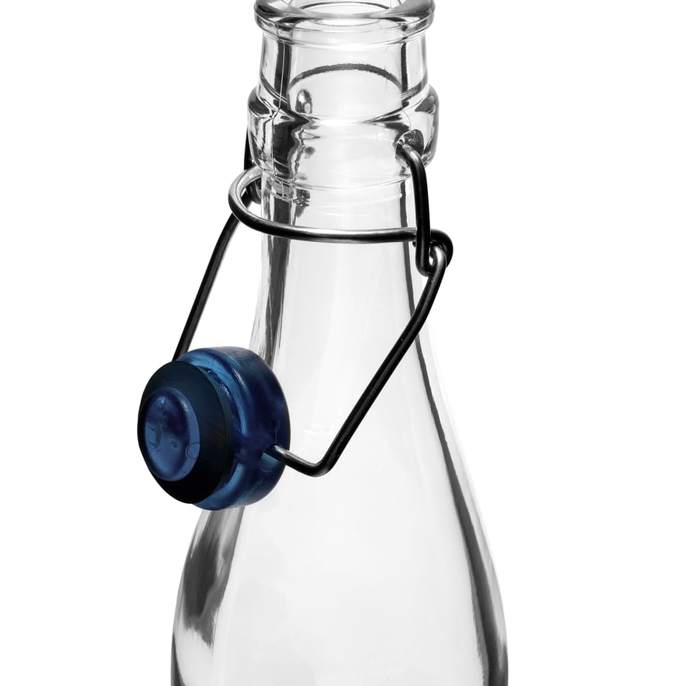 Libbey Clear Bottle w/ Flip-Top Wire Lid 12 oz. (#13151017)