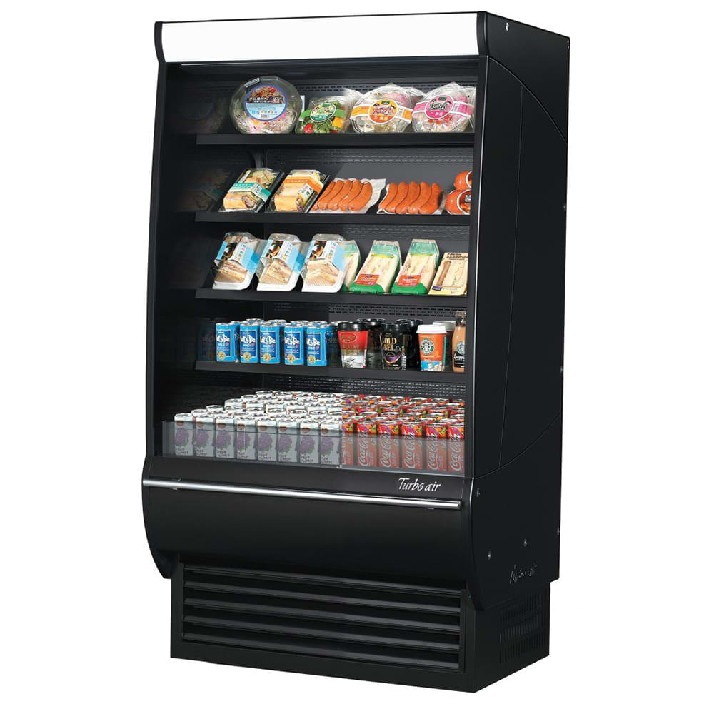 083-TOM36DXBSPN 36" Vertical Open Air Cooler w/ (5) Levels, 115v