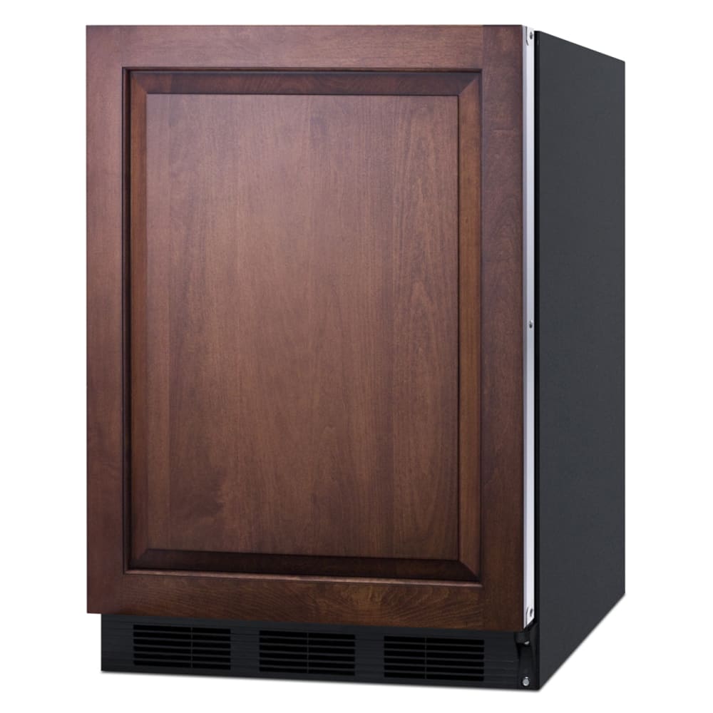 Summit FF7BKBIIFADA 23 5/8"W Undercounter Refrigerator w/ (1) Section & (1) Solid Door - Panel Ready, 115v