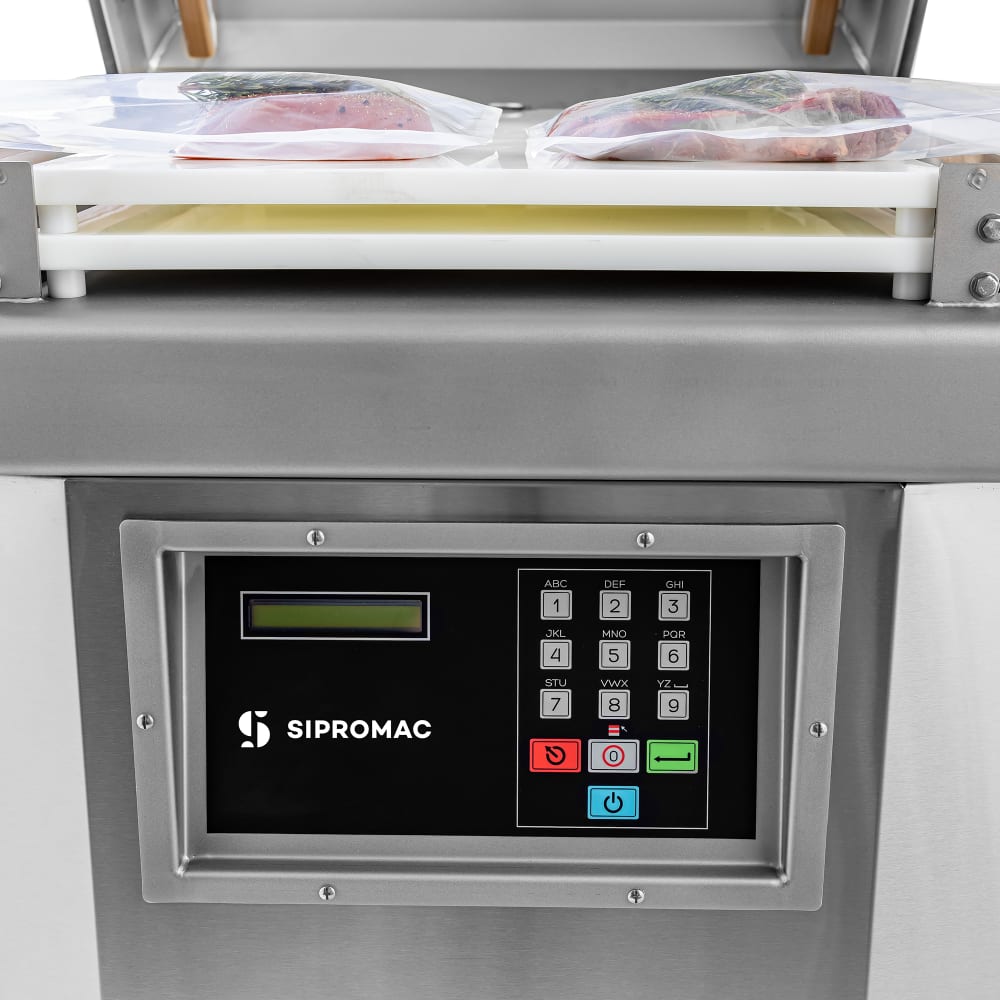 Sipromac 550A Chamber Vacuum Sealer w/ (2) 26" Seal Bars, 208v/3ph
