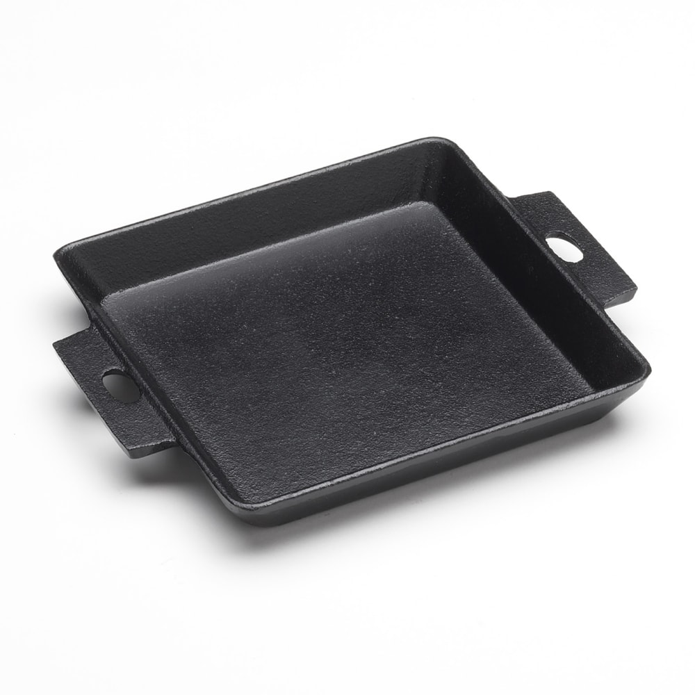 166-CIPS61 9 1/2 oz Square Cast Iron Casserole Dish