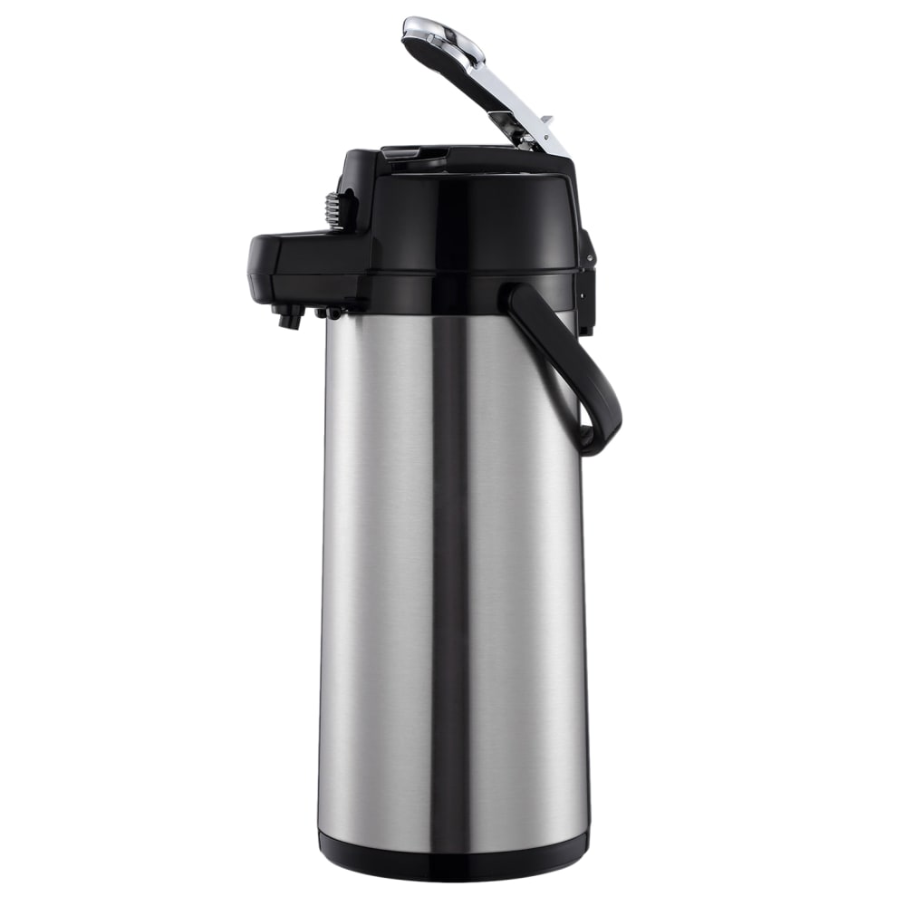 438-ASLG322 2 1/5 Liter Lever Action Airpot - Glass Liner, Stainless