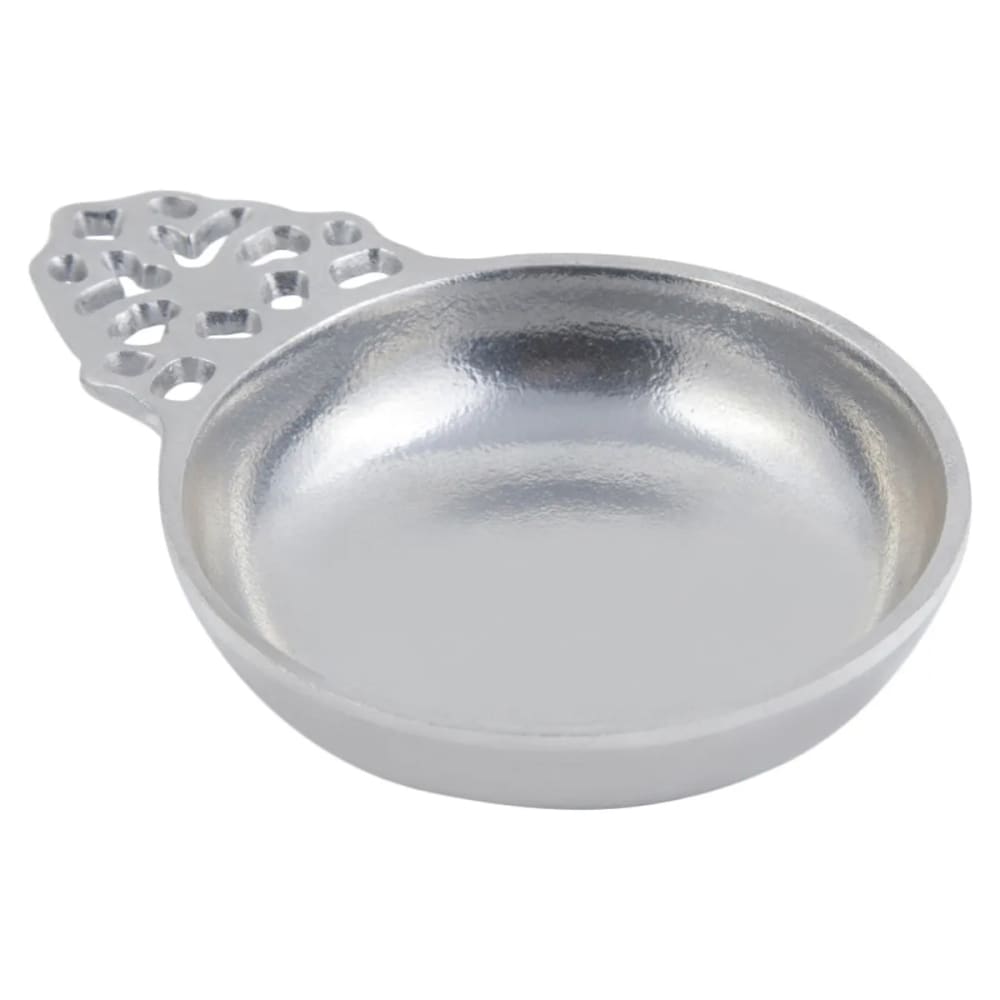 017-9007P 9 oz Porringer Side Bowl, Aluminum/Pewter-Glo