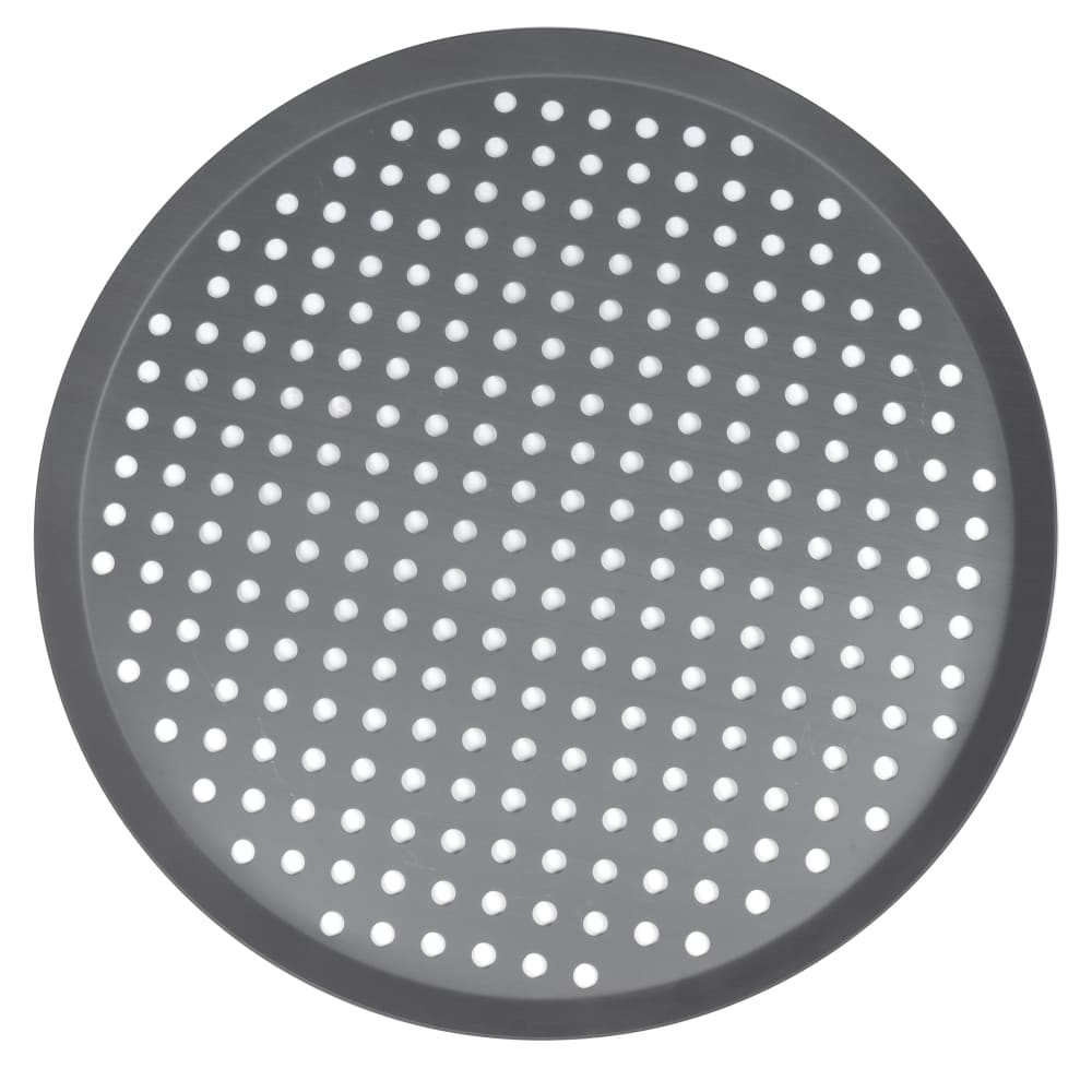 175-PC16PHC 16" Round Perforated Pizza Pan, Aluminum