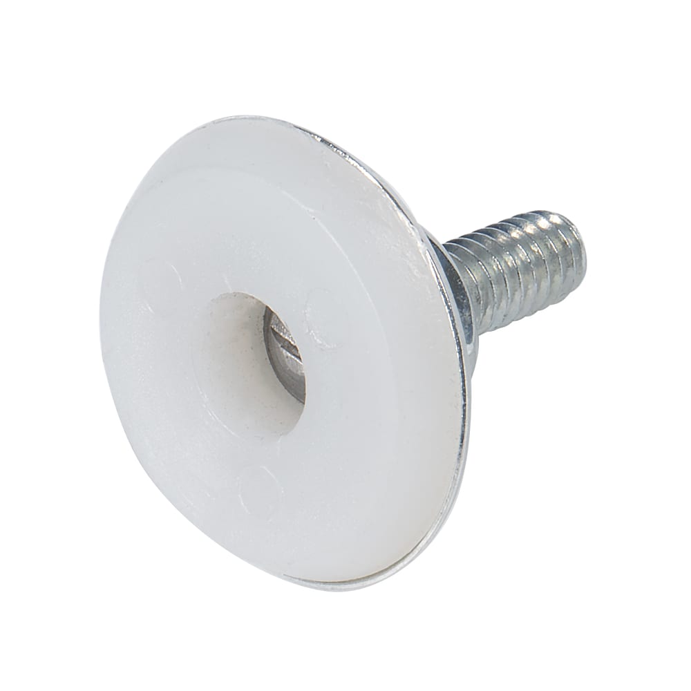 Royal Industries Nickel Plated Glide w/ Nylon Base, 1/4