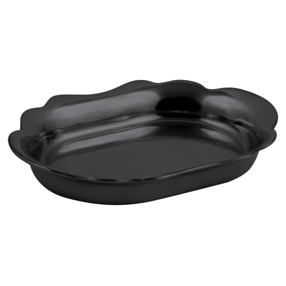 017-4028SBLK Wine Cooler Drip Tray - 5 7/8" x 8", Aluminum, Black