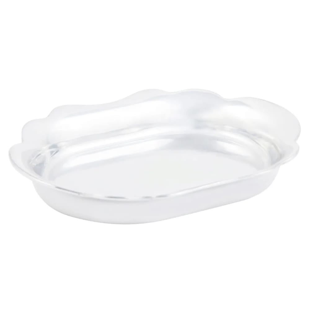 017-4028SWH Wine Cooler Drip Tray - 5 7/8" x 8", Aluminum, White