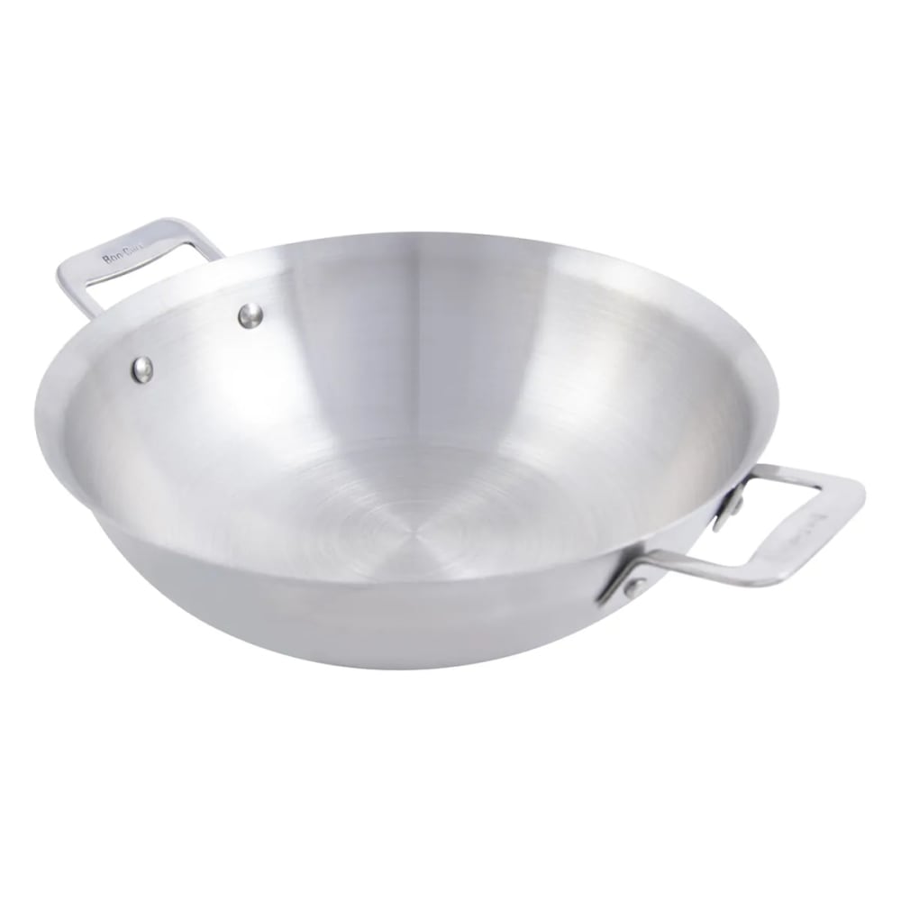 017-60014 2 1/2 qt Stainless Stir Fry Pan - Induction Ready