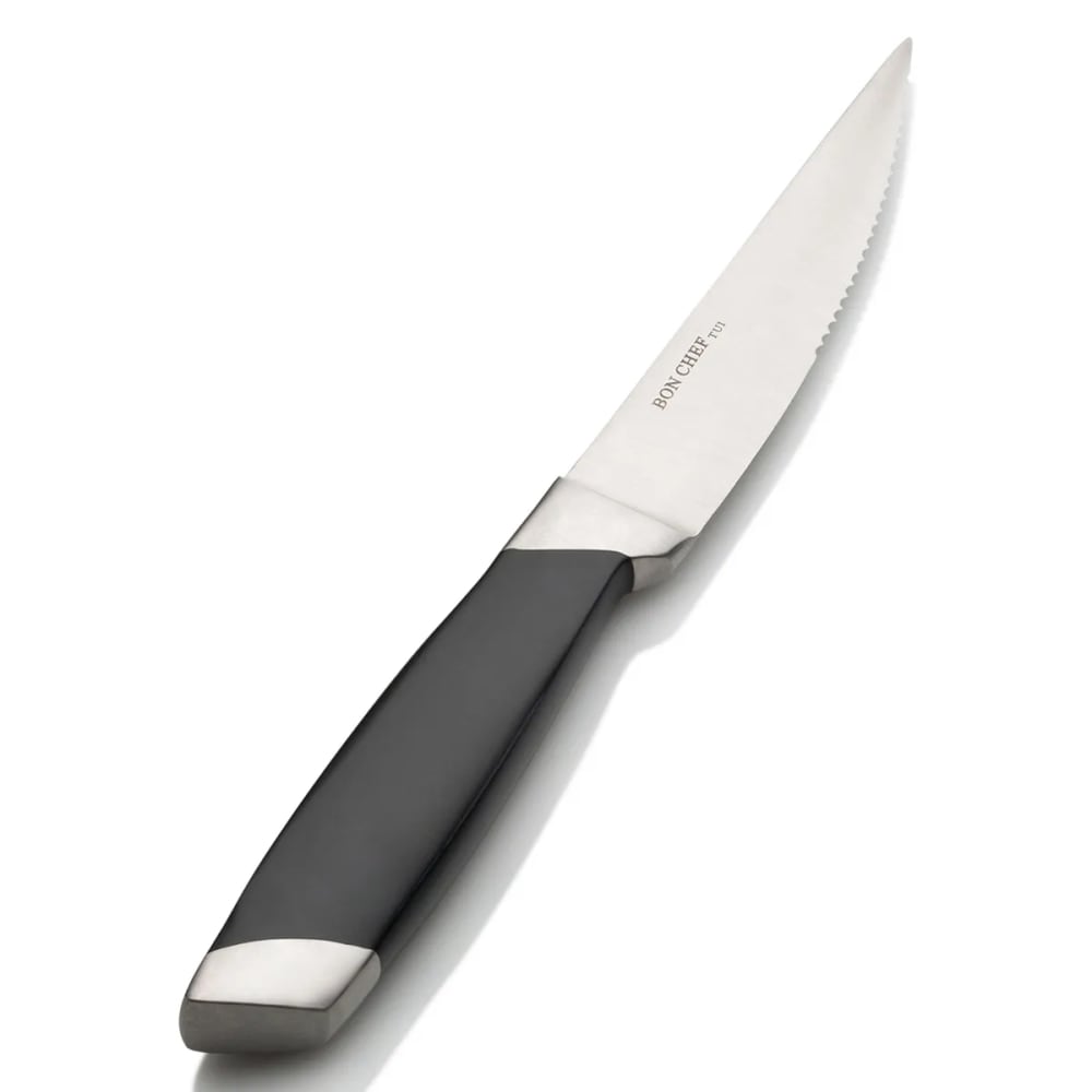 Bon Chef S936 Gaucho Steak Knife w/ 5" Pointed Tip Stainless Blade, Polypropylene Handle