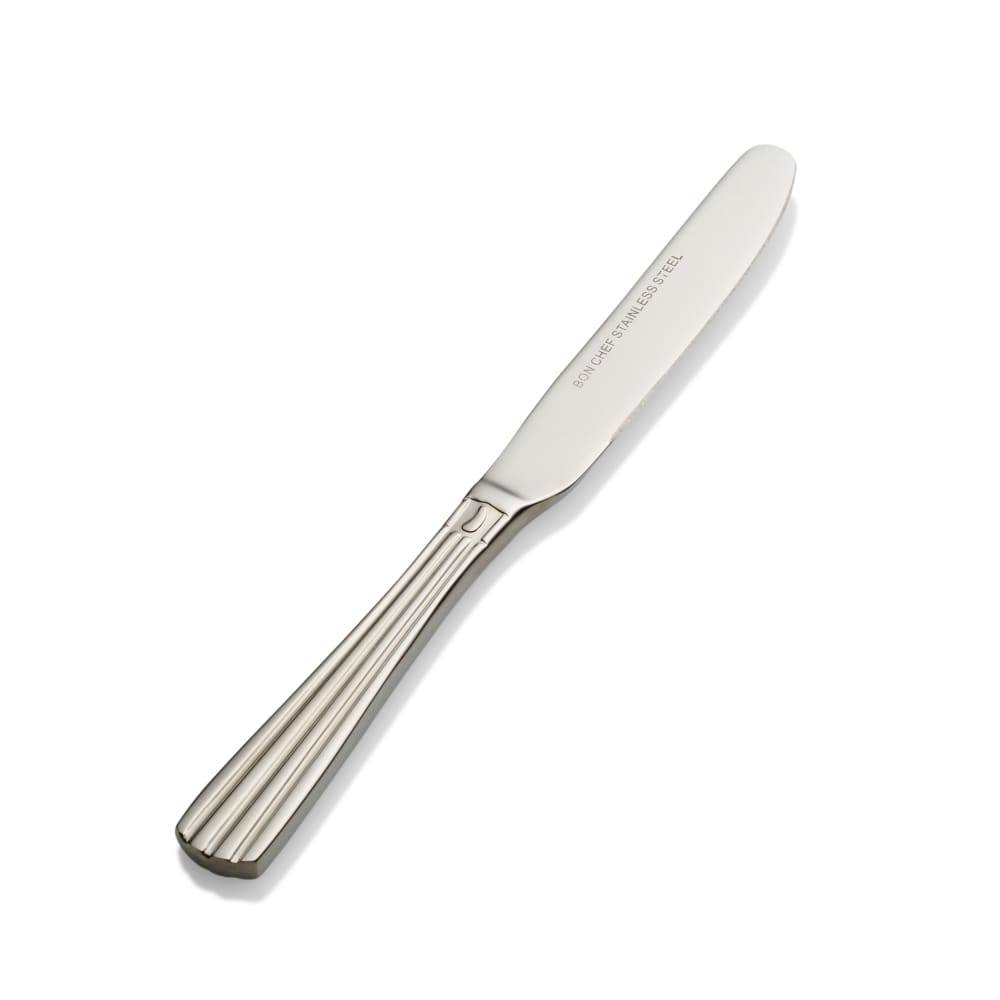 Bon Chef S1617 7" Butter Knife with 13/0 Stainless Grade, Britany Pattern