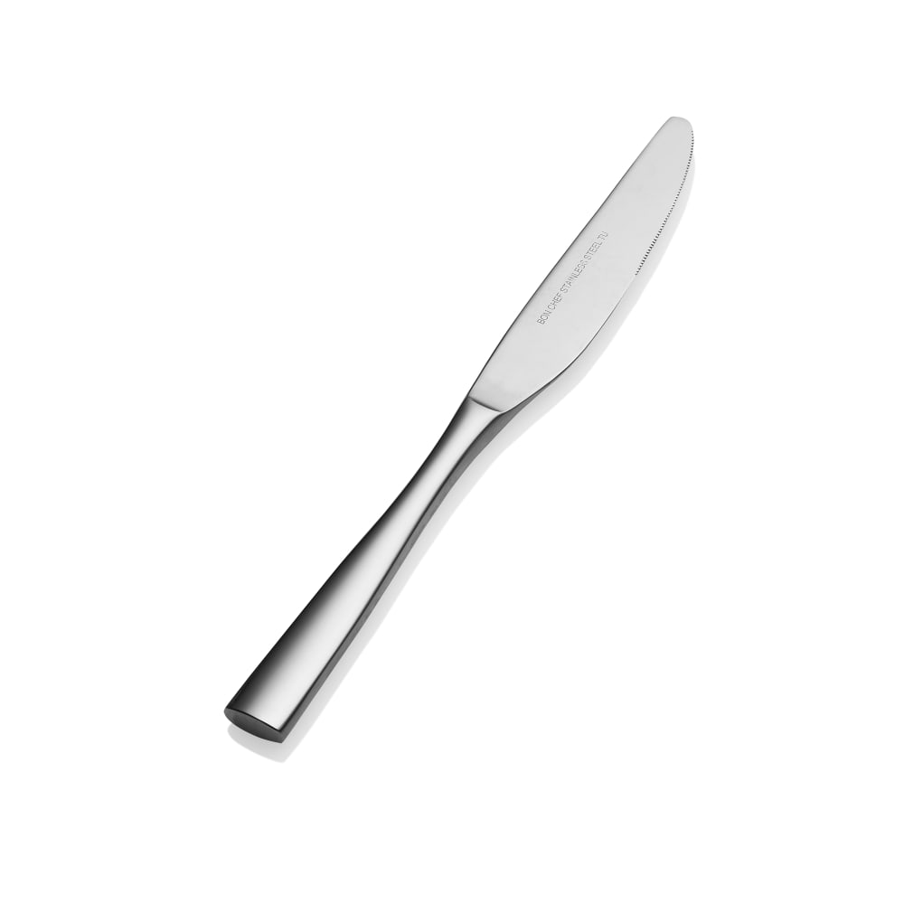 Bon Chef S3011 9" Dinner Knife with 13/0 Stainless Grade, Manhattan Pattern