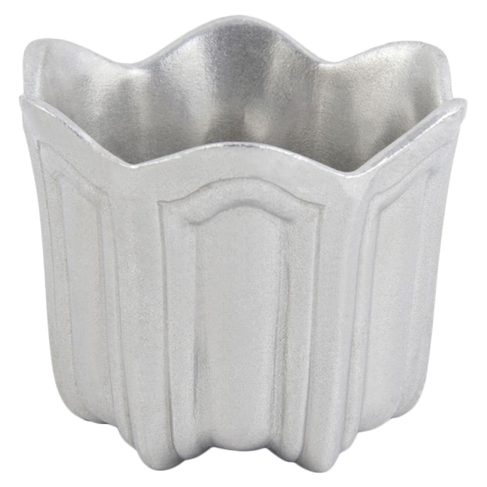 017-9058P 20 oz Garnish Bowl, Aluminum/Pewter-Glo