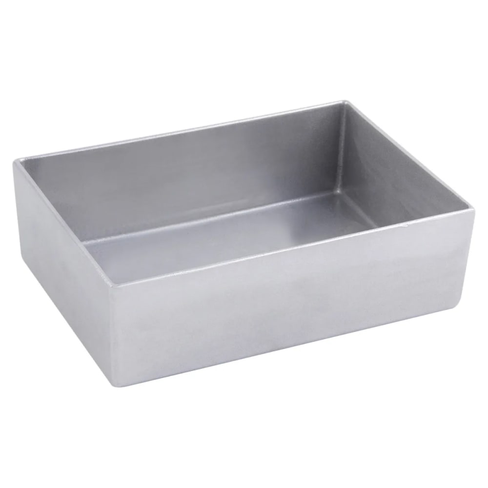 017-5108P 84 oz Straight Bowl, 10" x 7" x 3", Aluminum/Pewter-Glo