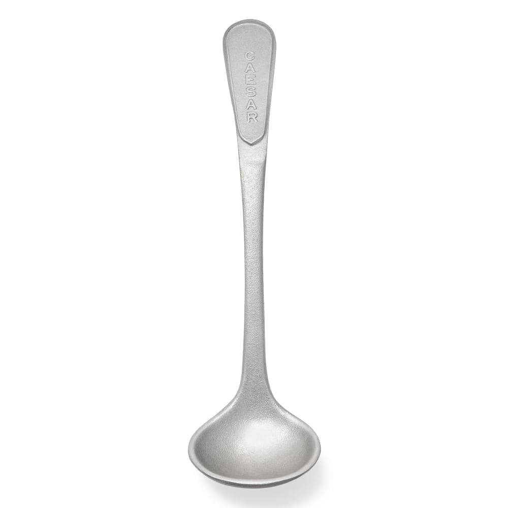 017-9301P 1 oz Salad Dressing Ladle, CAESAR - Aluminum, Pewter-Glo