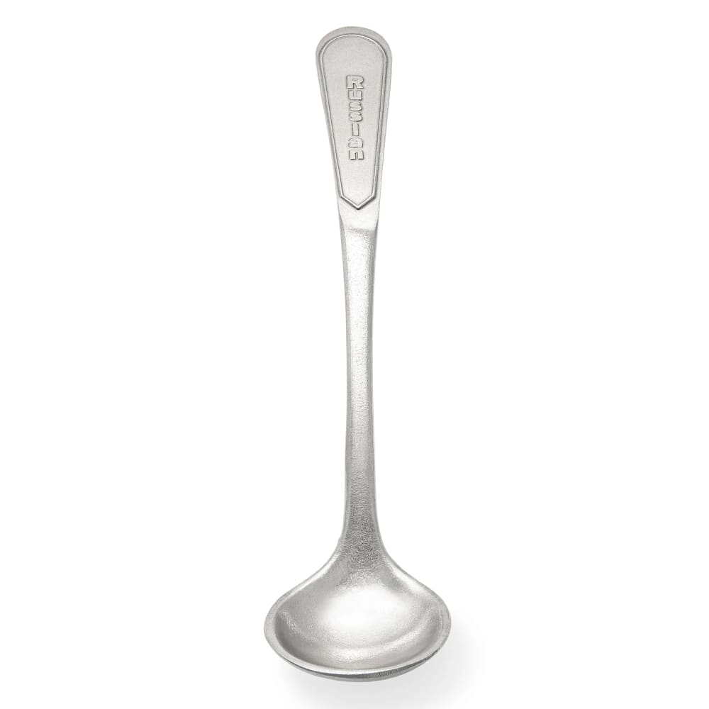 017-9041SWH 1 oz Salad Dressing Ladle, RUSSIAN - Aluminum, White