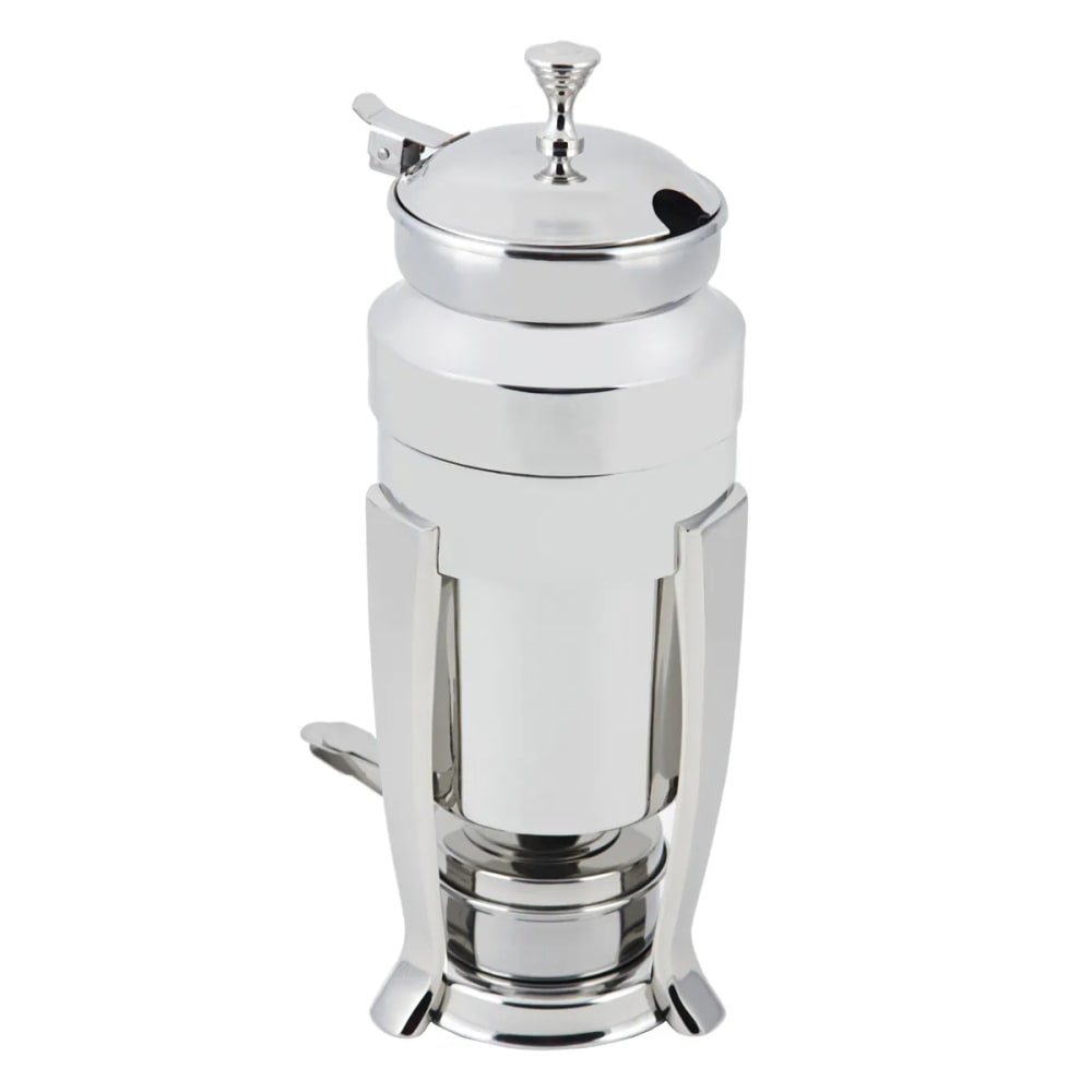 017-30004CH Round Chafer w/ Hinged Lid & Chafing Fuel Heat