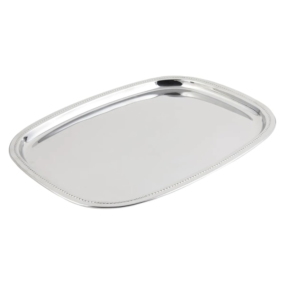 017-61351 13 3/4" Oblong Tray, Stainless