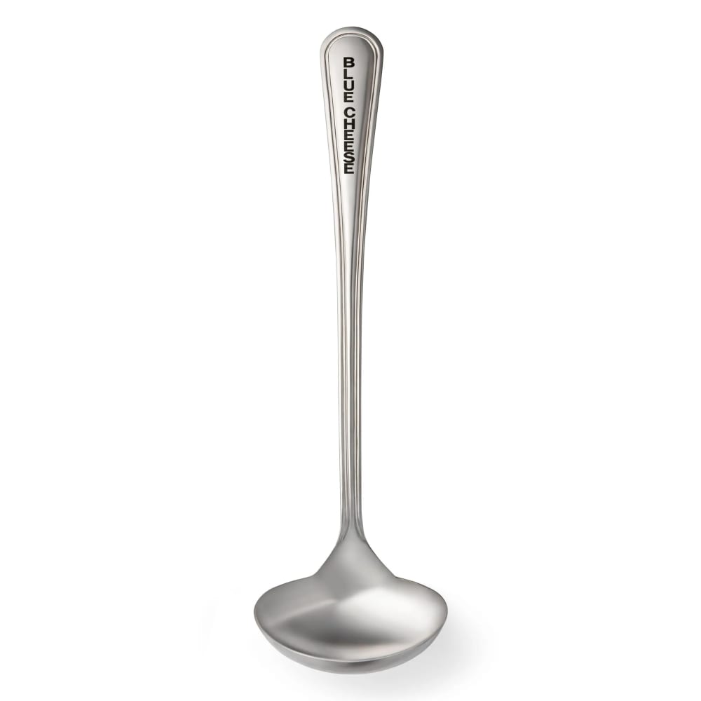 017-9403SS 1 2/5 oz Salad Dressing Ladle, BLUE CHEESE - Stainless Steel