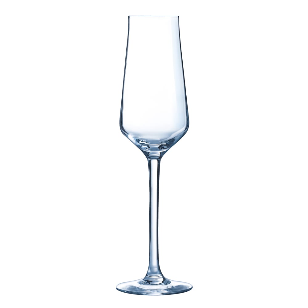 450-J8907 8 oz Reveal Up Champagne Flute Glass 