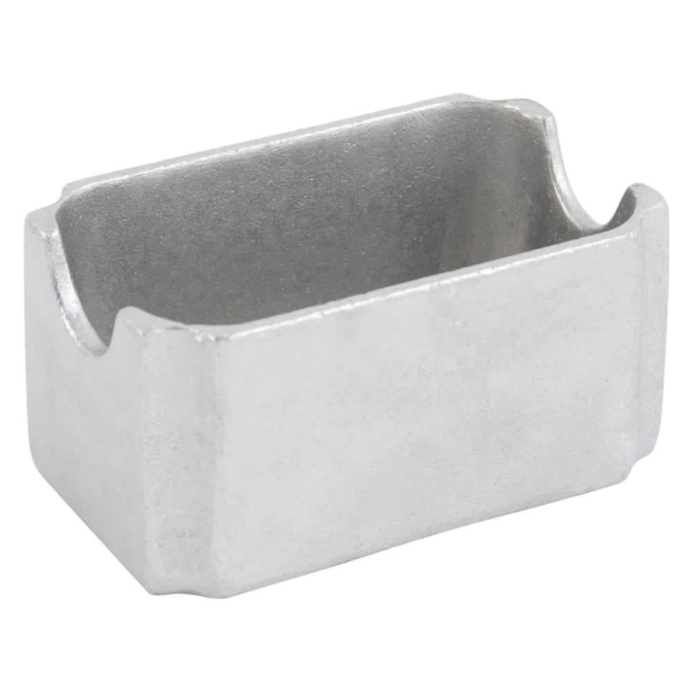 017-9034P Rectangular Sugar Caddy - Aluminum, Silver