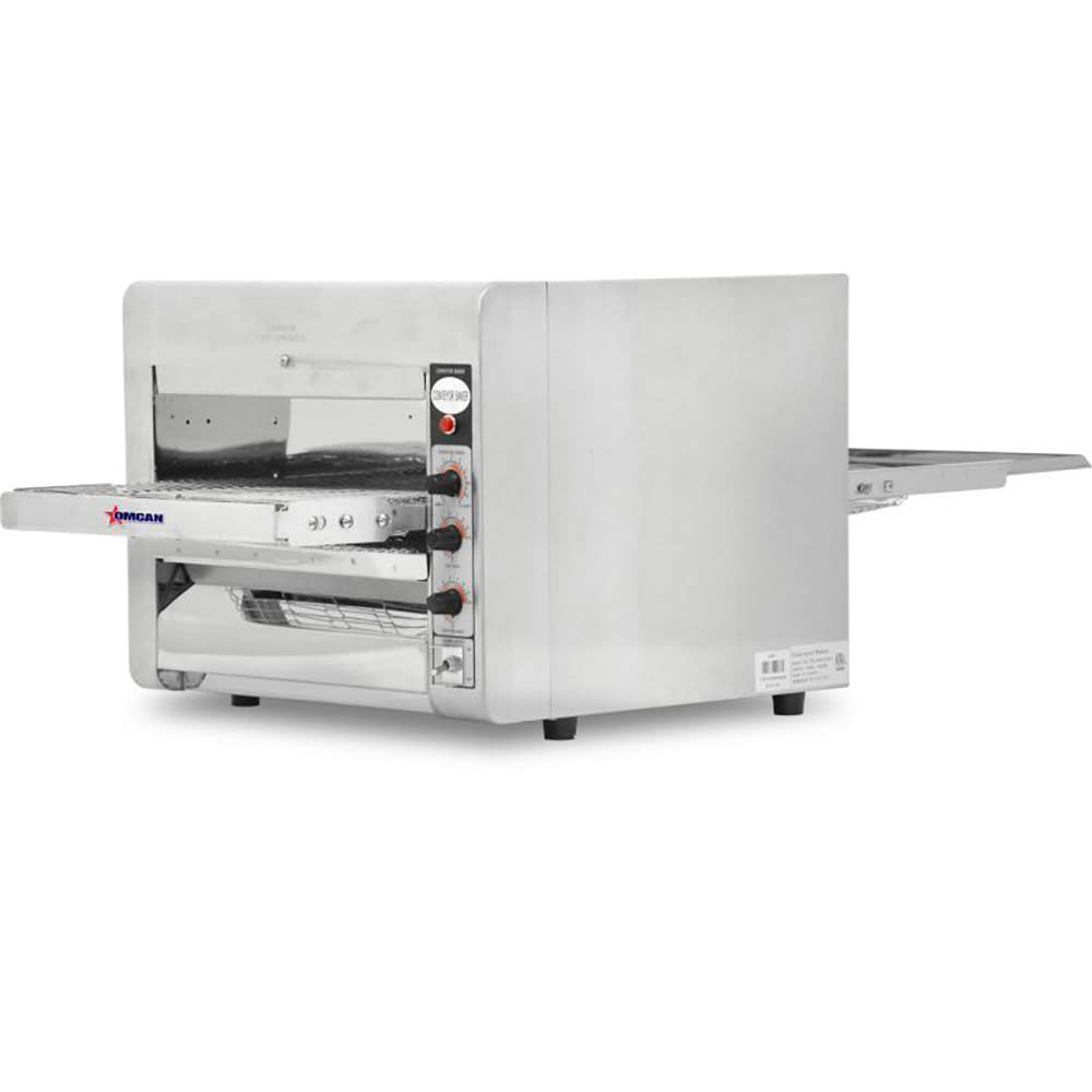 Omcan 11387 41" Electric Countertop Conveyor Pizza Oven 240v/1ph