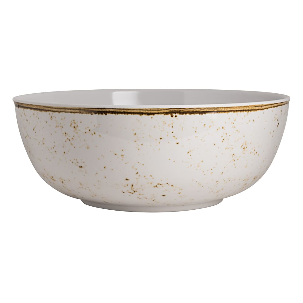 706-68A632EL863 400 oz Round Melamine Bowl, Craft White