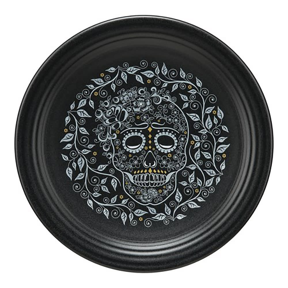 179-46541590 9" Round Skull and Vine® Plate - China, Foundry