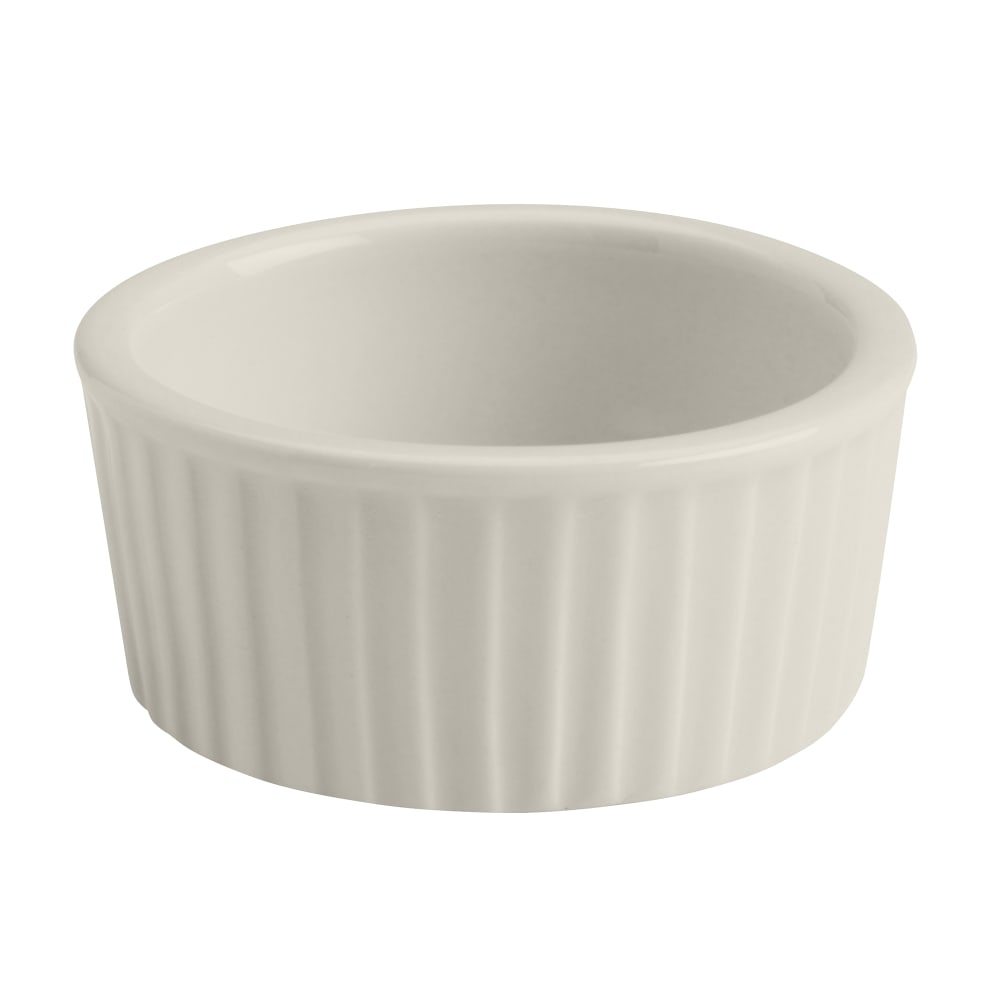 Homer Laughlin HL14300 2 oz Unique Ramekin China, Ivory